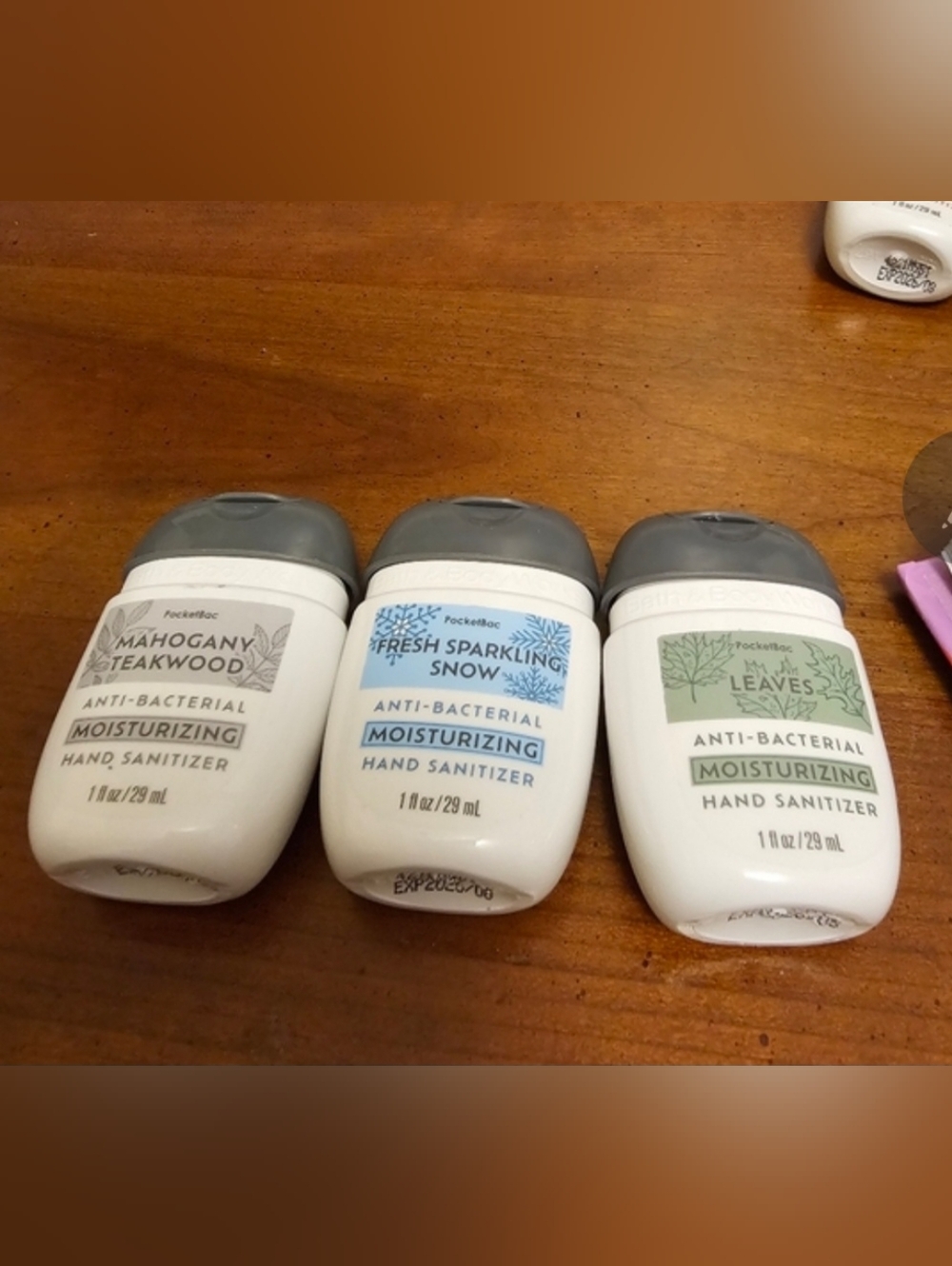 New Set Of 3 B&b Hand Sanitizers